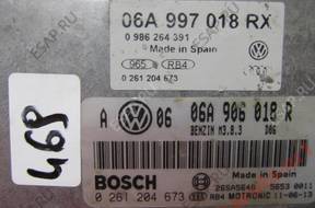 БЛОК УПРАВЛЕНИЯ VW 06A906018 год, BOSCH 0261204673