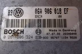 БЛОК УПРАВЛЕНИЯ vw 06A906018EF, 0261206324