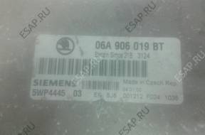 БЛОК УПРАВЛЕНИЯ VW 06A906019BT SIEMENS 5WP442801