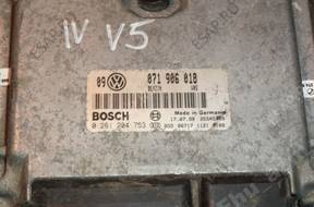 БЛОК УПРАВЛЕНИЯ VW 071906018 0261204753 -