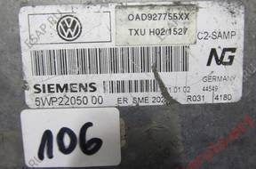 БЛОК УПРАВЛЕНИЯ VW 0AD927755XX SIEMENS 5WP2205000