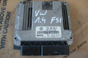 БЛОК УПРАВЛЕНИЯ VW 1.4 FSI   ДВИГАТЕЛЕМ 03C906056H