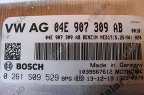 БЛОК УПРАВЛЕНИЯ VW 1.4 TSI   ДВИГАТЕЛЕМ 04E907309AB