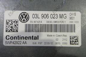 БЛОК УПРАВЛЕНИЯ VW 1.6 TDI   ДВИГАТЕЛЕМ 03L906023MG