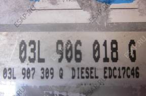 БЛОК УПРАВЛЕНИЯ VW 2.0 TDI   ДВИГАТЕЛЕМ 03L906018G