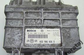 БЛОК УПРАВЛЕНИЯ VW AUDI 0261203314/315 032906026D