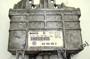 БЛОК УПРАВЛЕНИЯ VW AUDI 0261203750/751 6K0906026B