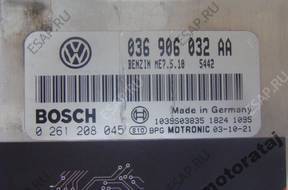 БЛОК УПРАВЛЕНИЯ VW AUDI 0261208045 036906032AA