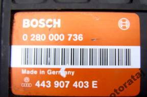 БЛОК УПРАВЛЕНИЯ    VW AUDI 0280000736 443907403E