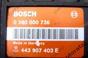 БЛОК УПРАВЛЕНИЯ    VW AUDI 0280000736 443907403E