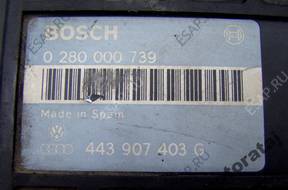 БЛОК УПРАВЛЕНИЯ     VW AUDI 0280000739 443907403G