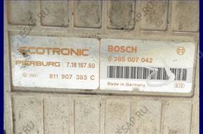 БЛОК УПРАВЛЕНИЯ   VW AUDI 0285007042 811907383C
