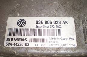 БЛОК УПРАВЛЕНИЯ   VW AUDI 03e906033ak