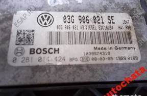 БЛОК УПРАВЛЕНИЯ VW AUDI 03g906021se