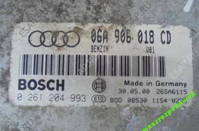 БЛОК УПРАВЛЕНИЯ   VW AUDI 06A906018CD 0261204993