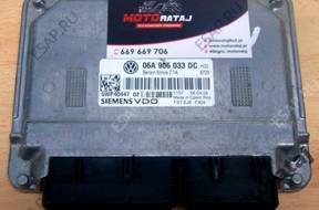 БЛОК УПРАВЛЕНИЯ VW AUDI 06A906033DC 5WP40447