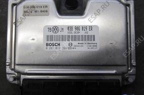 БЛОК УПРАВЛЕНИЯ VW AUDI 1.9 TDI 038906019ER  czesc