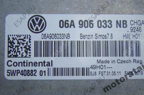 БЛОК УПРАВЛЕНИЯ VW AUDI 5WP4088201 06A906033NB SIMOS7.8