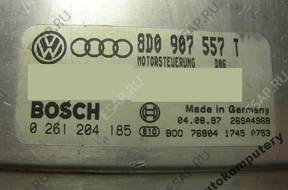 БЛОК УПРАВЛЕНИЯ VW AUDI 8d0907557t 0261204185 +PIN