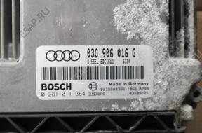 БЛОК УПРАВЛЕНИЯ VW AUDI A3 2.0 TDI 03G906016G BKD