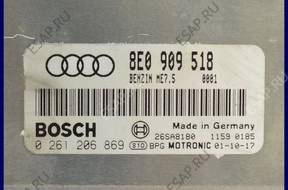 БЛОК УПРАВЛЕНИЯ VW AUDI A4 B6 B7 8E0909518 0261206869