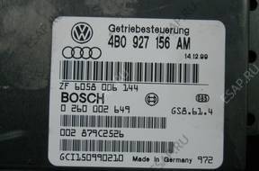 БЛОК УПРАВЛЕНИЯ VW AUDI A6   КПП 4B0927156AM