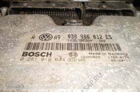 БЛОК УПРАВЛЕНИЯ VW AUDI   ДВИГАТЕЛЕМ 038906012ES