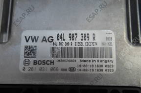 БЛОК УПРАВЛЕНИЯ VW AUDI   ДВИГАТЕЛЕМ 04L907309 год,