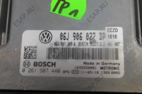 БЛОК УПРАВЛЕНИЯ VW AUDI   ДВИГАТЕЛЕМ 06J906027DP