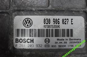 БЛОК УПРАВЛЕНИЯ VW AUDI SEAT SKODA 030906027E 0261203932