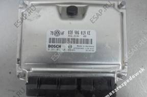 БЛОК УПРАВЛЕНИЯ VW AUDI SEAT SKODA 038906019KE 0281011201