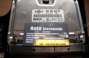 БЛОК УПРАВЛЕНИЯ VW AUDI SEAT SKODA 038906019KE 0281011201