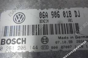 БЛОК УПРАВЛЕНИЯ VW AUDI SEAT SKODA 06A906018DJ 0261206144
