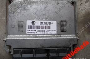 БЛОК УПРАВЛЕНИЯ VW Audi Seat Skoda 1.2 16V 03E906033A