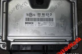 БЛОК УПРАВЛЕНИЯ VW Audi Seat Skoda 1.9TDi 038906019EP