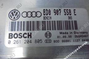 БЛОК УПРАВЛЕНИЯ VW AUDI SEAT SKODA 8D0907558E 0261204805