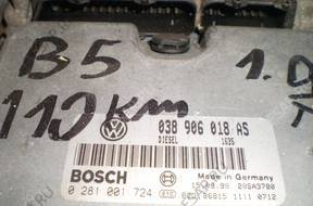 БЛОК УПРАВЛЕНИЯ VW AUDI SKODA    038906018AS