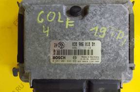 БЛОК УПРАВЛЕНИЯ VW AUDI SKODA GOLF 4 1.9 TDI 038906018BM