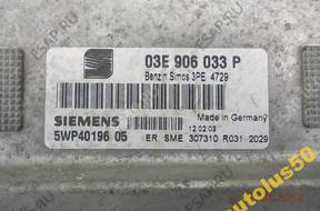 БЛОК УПРАВЛЕНИЯ VW Audi Skoda Seat 03E906033P 5WP40196