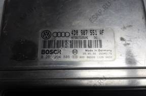 БЛОК УПРАВЛЕНИЯ   VW AUDI SKODA SEAT 4D0907551AF