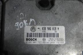 БЛОК УПРАВЛЕНИЯ  VW B5 1.9 TDI 90 KM 038 906 018 N