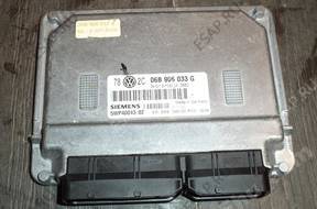 БЛОК УПРАВЛЕНИЯ VW B5 2,0B 06B906033G 5WP40043 02 -