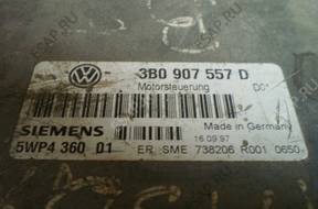 БЛОК УПРАВЛЕНИЯ VW B5   ДВИГАТЕЛЕМ 3b0907557E