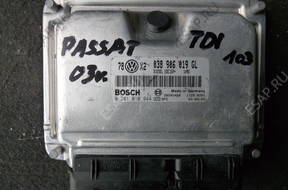 БЛОК УПРАВЛЕНИЯ VW B5 PASSAT 038906019 GL 1.9