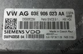 БЛОК УПРАВЛЕНИЯ VW BMD 5WP40858 03E906023AA 03E906023M