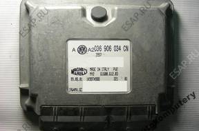 БЛОК УПРАВЛЕНИЯ VW BORA 1.6 036906034cn iaw4mv.gc +PIN