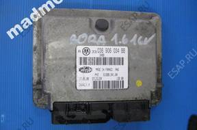 БЛОК УПРАВЛЕНИЯ VW BORA 1.6 16V 00   ДВИГАТЕЛЕМ