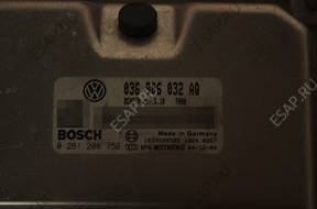 БЛОК УПРАВЛЕНИЯ Vw Caddy 1.4 16V 75KM BCA 0261208756