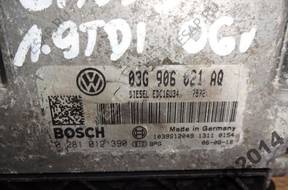 БЛОК УПРАВЛЕНИЯ   VW CADDY 1.9 TDI 03G906021AQ