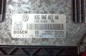 БЛОК УПРАВЛЕНИЯ VW CADDY 1.9 TDI   03G906021AQ